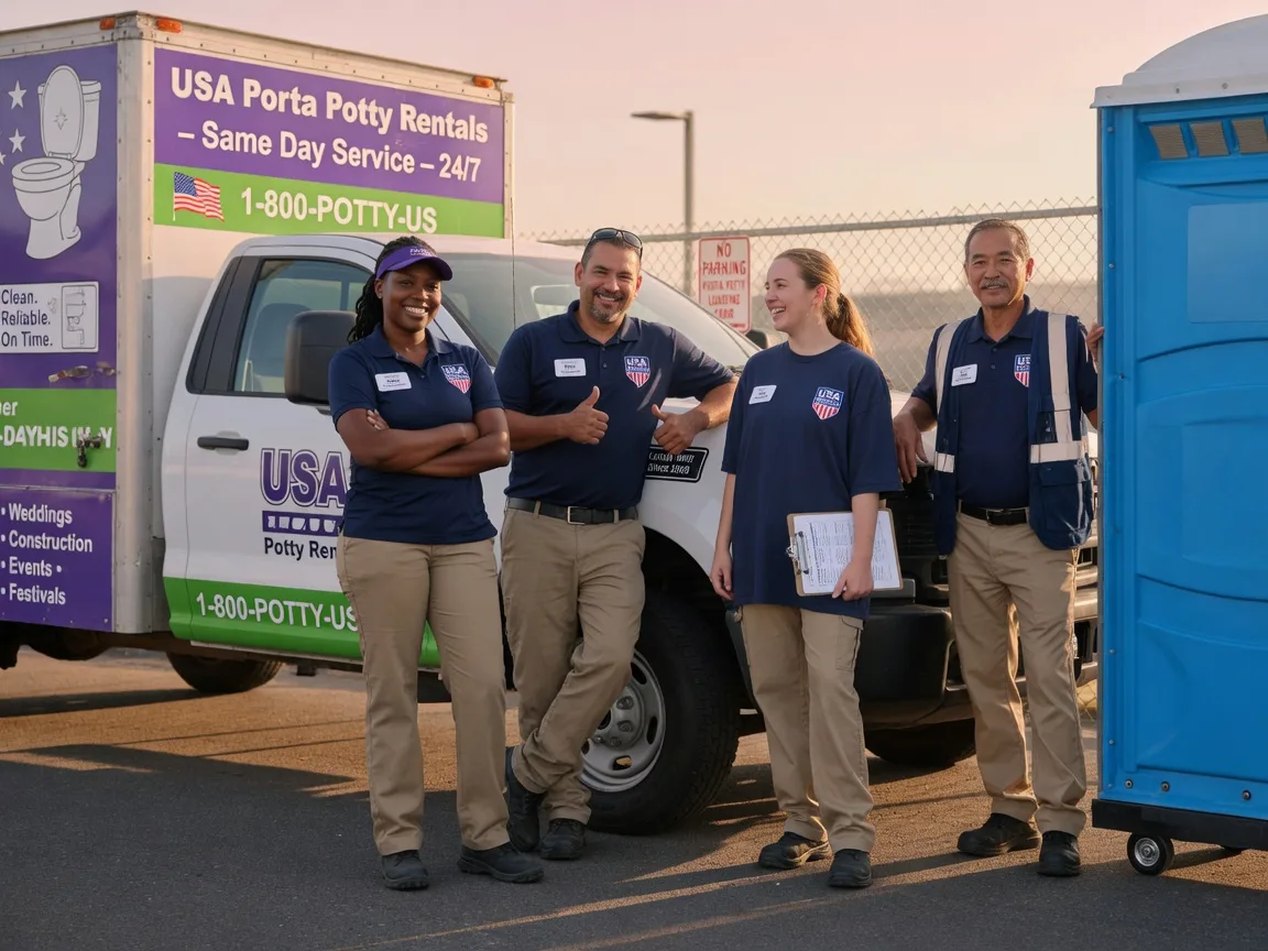 Porta Potty Rental company in Dover, FL